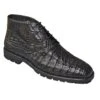 Los Altos Black All-Over Genuine Crocodile Chukka Ankle Boots ZA2068205 -Shoe Style Shop 1ZA2068205aa