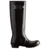 Hunter Women's Original Tall Gloss Rain Boots In Black 1 Hunter Women's Original Tall Gloss Rain Boots In Black -Shoe Style Shop 20220114165529 prod aw21 org wft1000rgl blk 1 1100x
