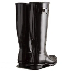 Hunter Women's Original Tall Gloss Rain Boots In Black -Shoe Style Shop 20220114165639 prod aw21 org wft1000rgl blk 3 1 1100x