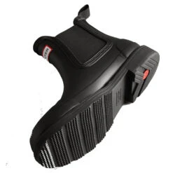 Hunter Women's Commando Chelsea Boots In Black 10 Hunter Women's Commando Chelsea Boots In Black -Shoe Style Shop 20220114165736 prod ss22 org wfs1018rma blk 4 1100x