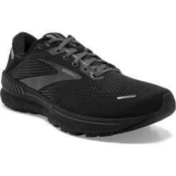 Brooks Adrenaline GTS 22 M - Black/Black/Ebony -Shoe Style Shop Brooks Adrenaline GTS 22 M Black Black Ebony 1
