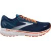 Brooks Ghost 14 M - Titan/Teal/Flame -Shoe Style Shop Brooks Ghost 14 M Titan Teal Flame