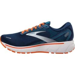 Brooks Ghost 14 M - Titan/Teal/Flame -Shoe Style Shop Brooks Ghost 14 M Titan Teal Flame 2