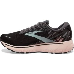 Brooks Ghost 14 W - Black/Pearl/Peach -Shoe Style Shop Brooks Ghost 14 W Black Pearl Peach 2