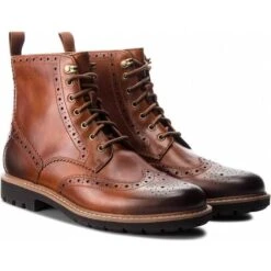 Clarks Batcombe Lord - Dark Tan Leather 8 Clarks Batcombe Lord - Dark Tan Leather -Shoe Style Shop Clarks Batcombe Lord Dark Tan Leather 2