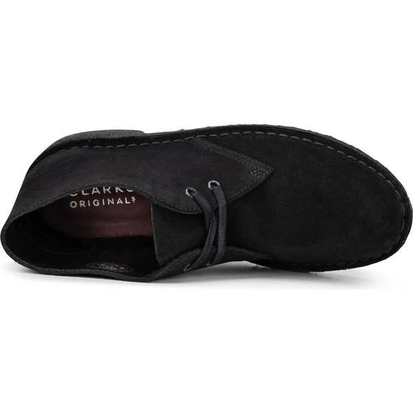 Clarks Desert Boot - Black Suede 5 Clarks Desert Boot - Black Suede - Image 3