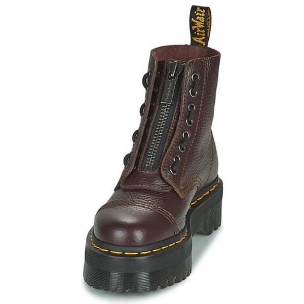 Dr. Martens Sinclair W - Burgundy Milled Nappa 5 Dr. Martens Sinclair W - Burgundy Milled Nappa - Image 3