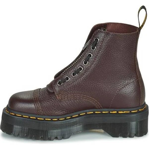 Dr. Martens Sinclair W - Burgundy Milled Nappa 6 Dr. Martens Sinclair W - Burgundy Milled Nappa - Image 4