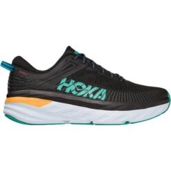 Hoka One One Bondi 7 M - Black/Atlantis