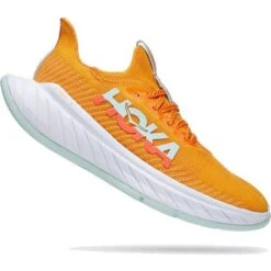 Hoka One One Carbon X 3 M - Radiant Yellow/Camellia -Shoe Style Shop Hoka One One Carbon X 3 M Radiant Yellow Camellia 3