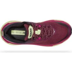 Hoka One One Challenger ATR 6 W - Grape Wine/Butterfly -Shoe Style Shop Hoka One One Challenger ATR 6 W Grape Wine Butterfly 3