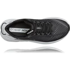 Hoka One One Rincon 3 Wide W - Black/White -Shoe Style Shop Hoka One One Rincon 3 Wide W Black White 2