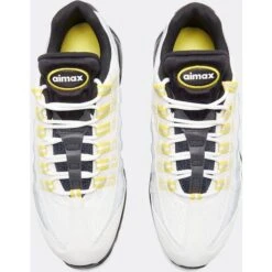 Nike Air Max 95 Essential M - White/Tour Yellow/Black/Wolf Grey -Shoe Style Shop Nike Air Max 95 Essential M White Tour Yellow Black Wolf Grey 2