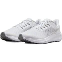 Nike Air Zoom Pegasus 39 M - White/Particle Grey/Smoke Grey/Grey Fog -Shoe Style Shop Nike Air Zoom Pegasus 39 M White Particle Grey Smoke Grey Grey Fog 1