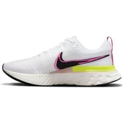 Nike React Infinity Run Flyknit 2 M - White/Sail/Pink Blast/Black 7 Nike React Infinity Run Flyknit 2 M - White/Sail/Pink Blast/Black -Shoe Style Shop Nike React Infinity Run Flyknit 2 M White Sail Pink Blast Black 1