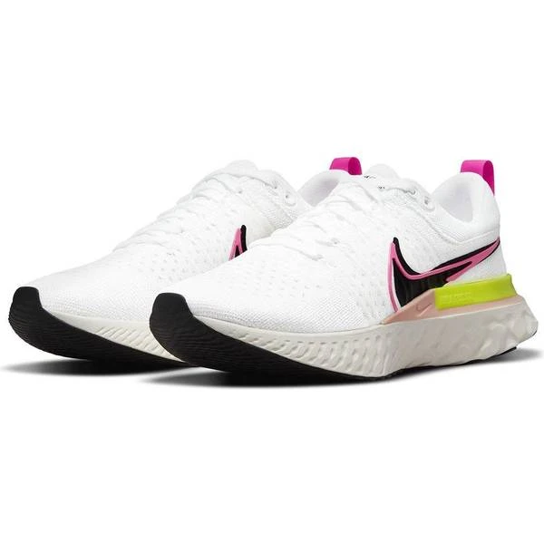 Nike React Infinity Run Flyknit 2 M - White/Sail/Pink Blast/Black 5 Nike React Infinity Run Flyknit 2 M - White/Sail/Pink Blast/Black - Image 3