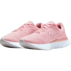 Nike React Infinity Run Flyknit 3 W - Pink Glaze/Pink Foam/Photon Dust/White -Shoe Style Shop Nike React Infinity Run Flyknit 3 W Pink Glaze Pink Foam Photon Dust White 2