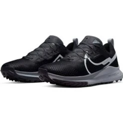 Nike React Pegasus Trail 4 M - Black/Dark Grey/Wolf Grey/Aura -Shoe Style Shop Nike React Pegasus Trail 4 M Black Dark Grey Wolf Grey Aura 2