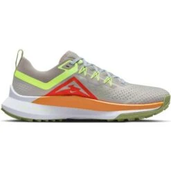 Nike React Pegasus Trail 4 M - Light Iron Ore/Cobblestone/Football Grey/Volt -Shoe Style Shop Nike React Pegasus Trail 4 M Light Iron Ore Cobblestone Football Grey Volt 1