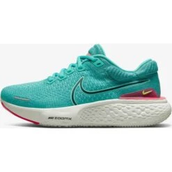 Nike ZoomX Invincible Run Flyknit 2 W - Washed Teal/Pink Prime/Barely Green/Black -Shoe Style Shop Nike ZoomX Invincible Run Flyknit 2 W Washed Teal Pink Prime Barely Green Black 1