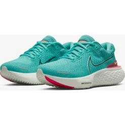 Nike ZoomX Invincible Run Flyknit 2 W - Washed Teal/Pink Prime/Barely Green/Black -Shoe Style Shop Nike ZoomX Invincible Run Flyknit 2 W Washed Teal Pink Prime Barely Green Black 2
