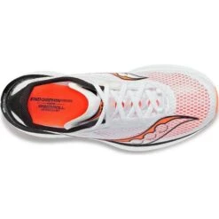 Saucony Endorphin Pro 3 W - White/Black/ViZiRed -Shoe Style Shop Saucony Endorphin Pro 3 W White Black ViZiRed 3