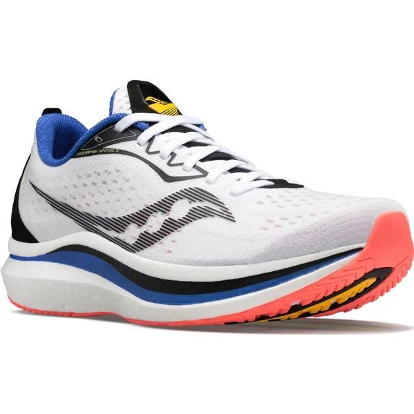 Saucony Endorphin Speed 2 M - White/Black/Vizi 5 Saucony Endorphin Speed 2 M - White/Black/Vizi - Image 3
