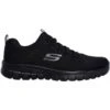 Skechers Graceful Get Connected W - Black -Shoe Style Shop Skechers Graceful Get Connected W Black