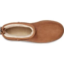 UGG Classic Mini Logo Zip - Chestnut -Shoe Style Shop UGG Classic Mini Logo Zip Chestnut 4