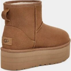 UGG Classic Mini Platform - Chestnut -Shoe Style Shop UGG Classic Mini Platform Chestnut 2