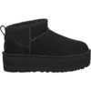 UGG Classic Ultra Mini Platform - Black -Shoe Style Shop UGG Classic Ultra Mini Platform Black