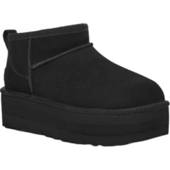 UGG Classic Ultra Mini Platform - Black -Shoe Style Shop UGG Classic Ultra Mini Platform Black 2