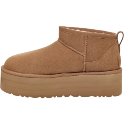 UGG Classic Ultra Mini Platform - Chestnut -Shoe Style Shop UGG Classic Ultra Mini Platform Chestnut 2