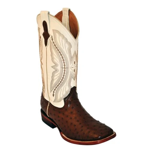 Ferrini 10193-07 Kango / Pearl Genuine Full Quill Ostrich Boots -Shoe Style Shop ferrini 10193 07 kango pearl genuine full quill ostrich boots 4838