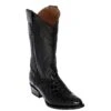 Ferrini 10711-04 Black Genuine Belly Alligator Leather R-Toe Cowboy Boots. -Shoe Style Shop ferrini 10711 04 black genuine belly alligator leather r toe cowboy boots 25045