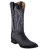 Ferrini 13611-04 Black Genuine Lizard Leather S-Toe Cowboy Boots. -Shoe Style Shop ferrini 13611 04 black genuine lizard leather s toe cowboy boots 25036