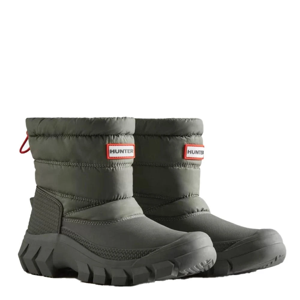 Hunter Women's Intrepid Insulated Short Snow Boots In Urban Grey 4 Hunter Women's Intrepid Insulated Short Snow Boots In Urban Grey - Image 2