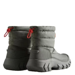 Hunter Women's Intrepid Insulated Short Snow Boots In Urban Grey 7 Hunter Women's Intrepid Insulated Short Snow Boots In Urban Grey -Shoe Style Shop ht wfs2108wwu 1068 3 1100x