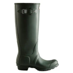 Hunter Women's Original Tall Rain Boots In Hunter Green