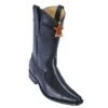 Los Altos Black Genuine Stingray Rowstone W/ Deer Skin Square Toe Cowboy Boots 771105 -Shoe Style Shop los altos black genuine stingray rowstone w deer skin square toe cowboy boots 771105 8739