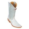 Los Altos Bone Genuine All-Over Eel Square Toe Cowboy Boots 710817 -Shoe Style Shop los altos bone genuine all over eel square toe cowboy boots 710817 9144