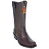 Los Altos Brown Genuine Lizard Leather Sole Biker Boots 55C0707 -Shoe Style Shop los altos brown genuine lizard leather sole biker boots 55c0707 12607