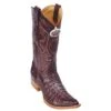 Los Altos Burgundy All-Over Genuine Crocodile Tail 3X Toe Cowboy Boots 950106 -Shoe Style Shop los altos burgundy all over genuine crocodile tail 3x toe cowboy boots 950106 8365