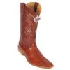 Los Altos Cognac Genuine All-Over Eel Square Toe Cowboy Boots 710803 -Shoe Style Shop los altos cognac genuine all over eel square toe cowboy boots 710803 9147