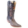 Los Altos Copper Genuine Crocodile Tail With Deer 3X Toe Cowboy Boots 952834 -Shoe Style Shop los altos copper genuine crocodile tail with deer 3x toe cowboy boots 952834 8353