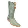 Los Altos Military Green Genuine All-Over Ostrich Leg Square Toe Cowboy Boots 710548 -Shoe Style Shop los altos military green genuine all over ostrich leg square toe cowboy boots 710548 9087