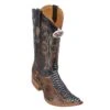 Los Altos Rustic Cognac Genuine All-Over Belly Python 3X Toe Cowboy Boots 955788 -Shoe Style Shop los altos rustic cognac genuine all over belly python 3x toe cowboy boots 955788 8447