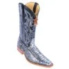 Los Altos Silver Genuine All-Over Python Square Toe Cowboy Boots 715736 -Shoe Style Shop los altos silver genuine all over python square toe cowboy boots 715736 9101