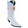 Los Altos White Python 3X Toe W / Cowboy Heel Boots 95V8328 -Shoe Style Shop los altos white python 3x toe w cowboy heel boots 95v8328 12506
