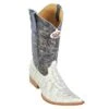 Los Altos WinterWhite All-Over Alligator Tail Prints 3X Toe Cowboy Boots 3950104 -Shoe Style Shop los altos winterwhite all over alligator tail prints 3x toe cowboy boots 3950104 9192